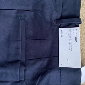 Ann Taylor cropped dress pants navy size 14